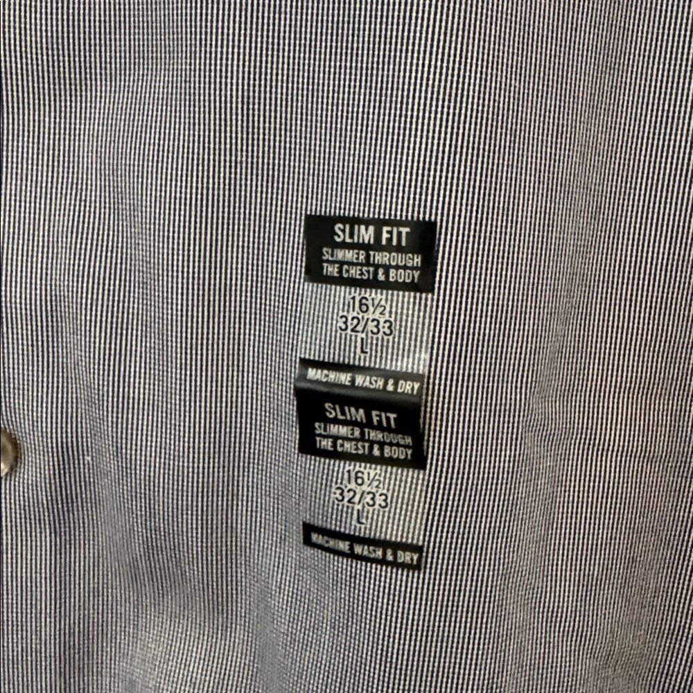 🩵CK Steel+ slim fit/ stretch/ wrinkle free shirt - Picture 2 of 7